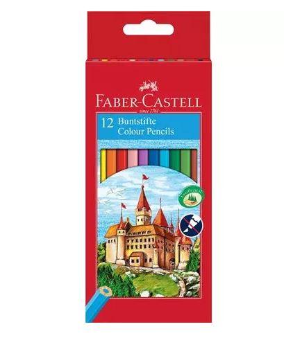 ECOLAPIZ HEXAGONAL CON 12 COLORES - FABER CASTELL