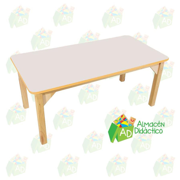 MESA RECTANGULAR DE MADERA