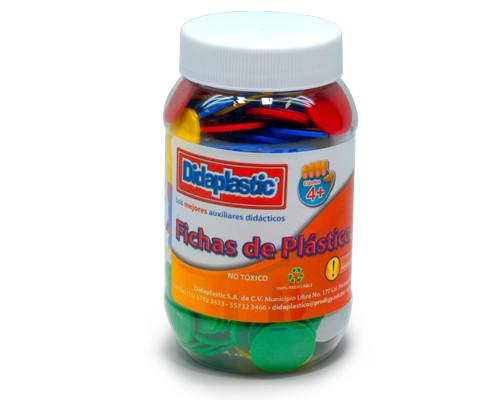 FICHAS DE PLASTICO - 250 PIEZAS