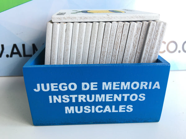 MEMORAMA DE INSTRUMENTOS MUSICALES