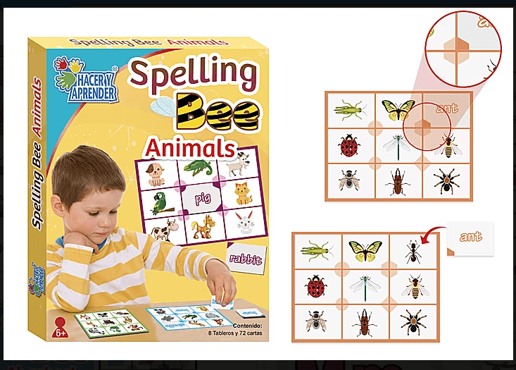 SPELLING BEE ANIMALS