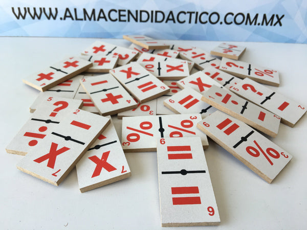 DOMINO DE MADERA SIGNOS