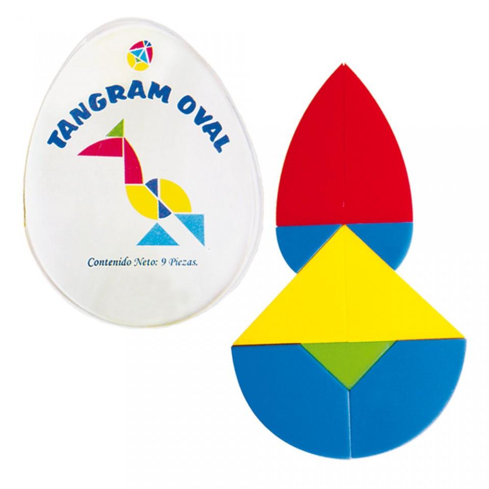 TANGRAM OVAL 10 JUEGOS