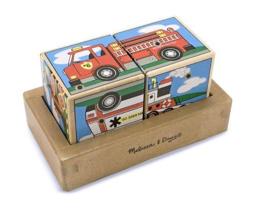 BLOQUES DE SONIDOS CON VEHICULOS - MELISSA & DOUG - VEHICLES