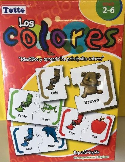 LOS COLORES     ESPAÑOL - INGLES