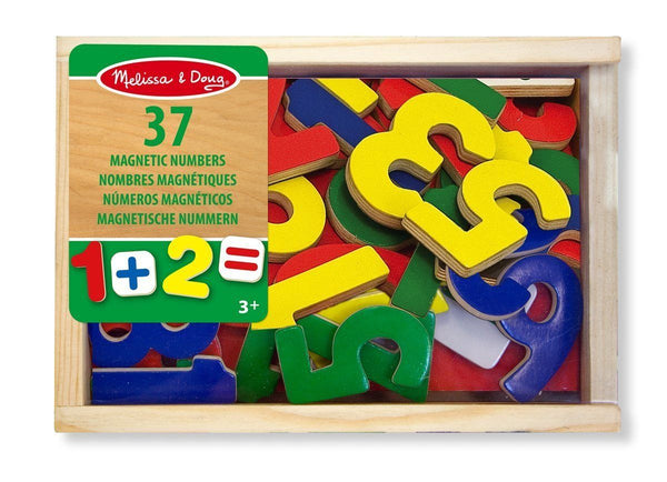 NUMEROS MAGNETICOS DE MADERA - MELISSA & DOUG - MAGNETIC NUMBERS