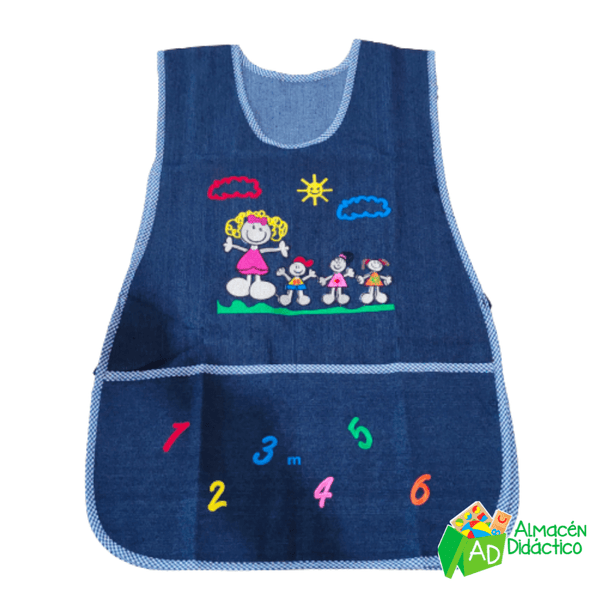 BATA BORDADA PARA EDUCADORA