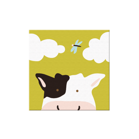 PINTA POR NUMERO - VAQUITA