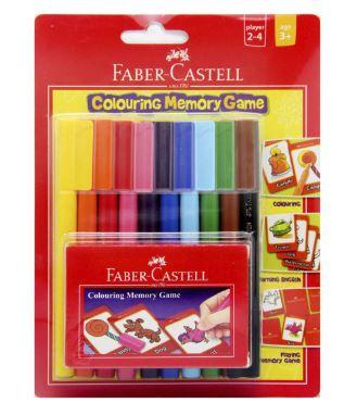 JUEGO DE MEMORIA CONECTOR CON 10 PLUMONES - FABER CASTELL - MEMORY CARD CONNECTROR PEN