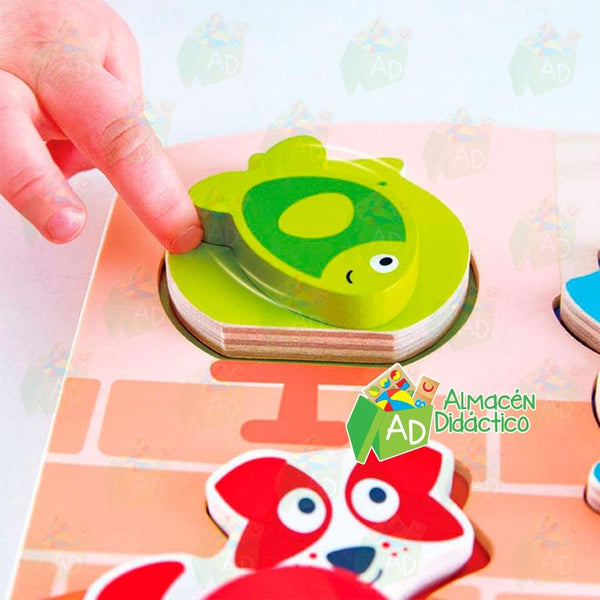 ROMPECABEZAS DINAMICO DE MASCOTAS - HAPE  - DYNAMIC PET PUZZLE