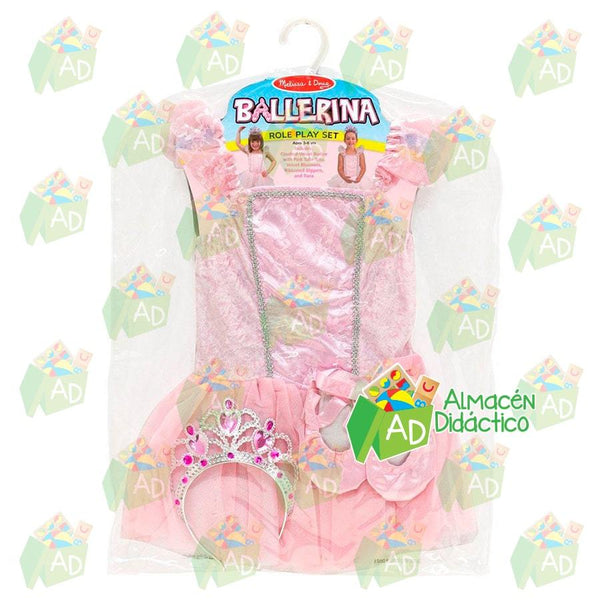 DISFRAZ DE BAILARINA - MELISSA & DOUG -BALLERINA