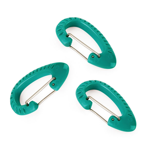 SET DE TRES MOSQUETONES - HAPE - THREE CARABINER SET