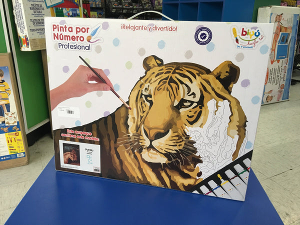 PINTA POR NUMERO - FLORES DE GIRASOL