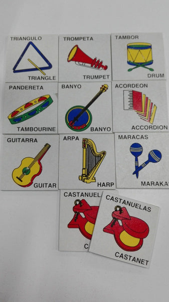 MEMORAMA DE INSTRUMENTOS MUSICALES