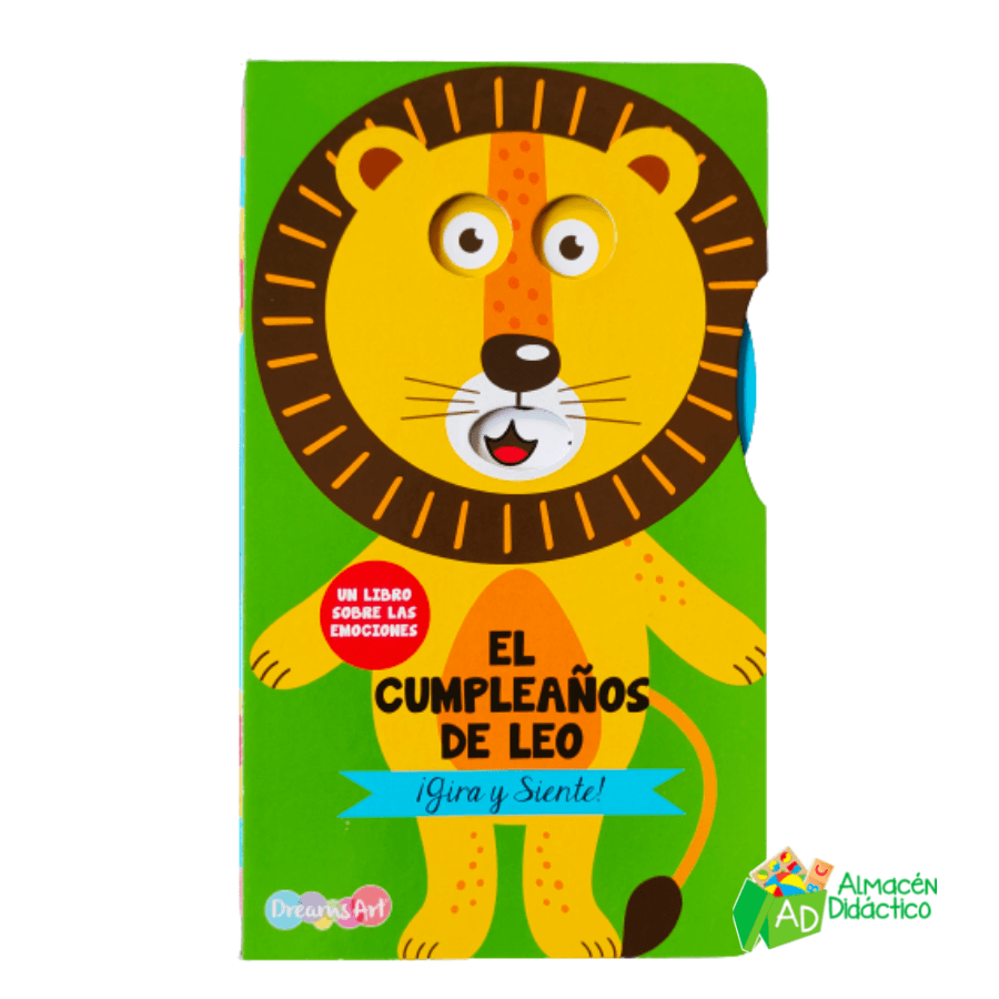 LIBRO EL CUMPLEAÑOS DE LEO - COLECCION ¡GIRA Y SIENTE!