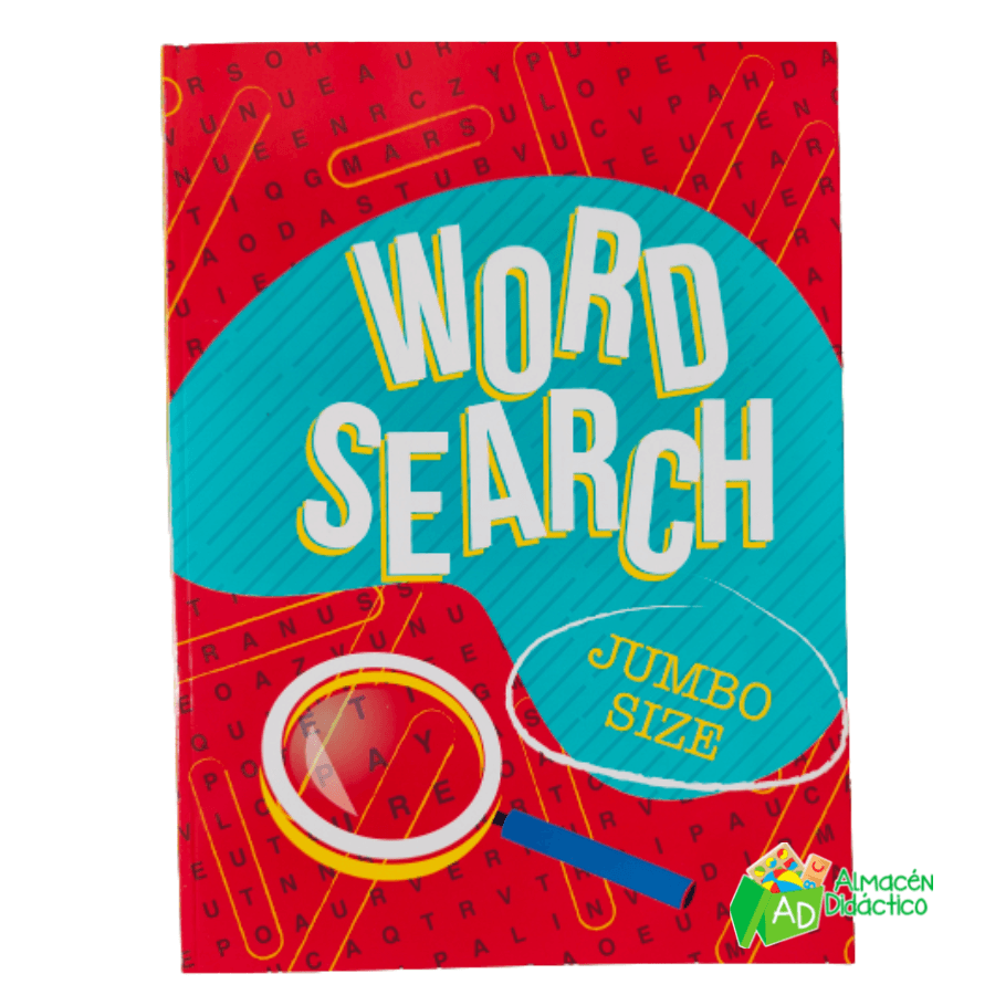 LIBRO JUMBO SIZE - WORD SEARCH / SOPA DE LETRAS