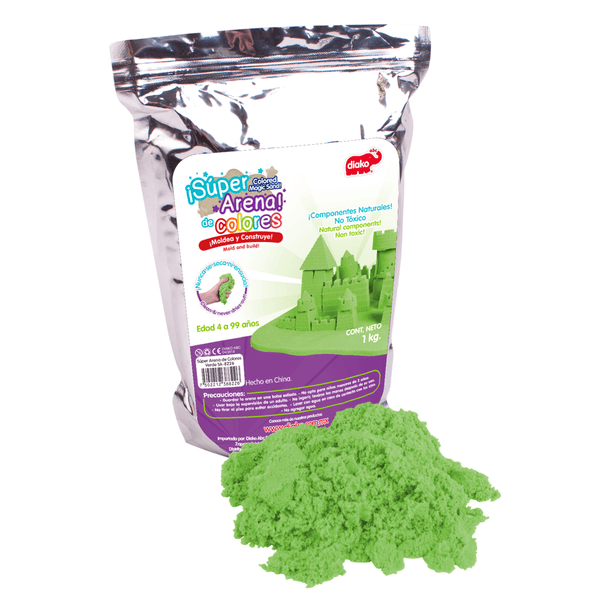 SUPER ARENA 1KG VERDE