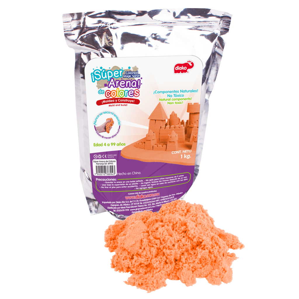 SUPER ARENA 1KG  NARANJA