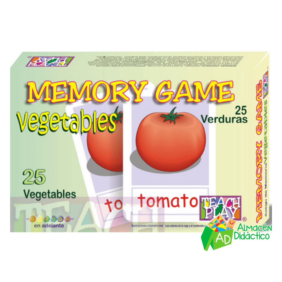 MEMORY GAME VEGETABLES