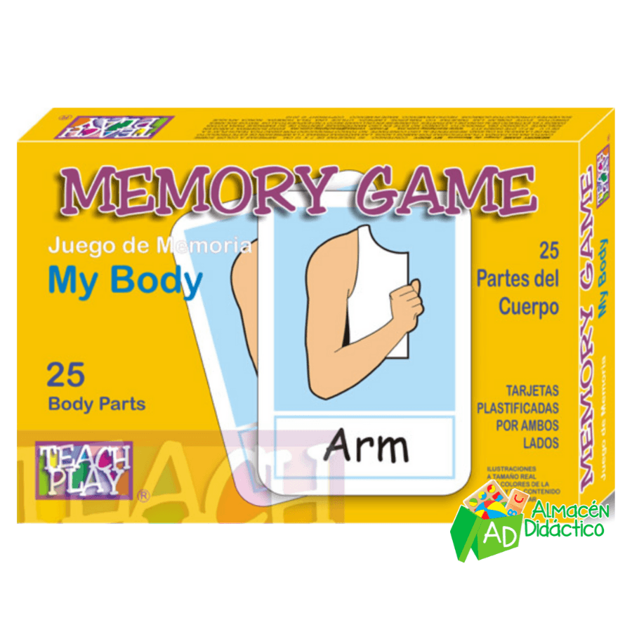 MEMORY GAME MY BODY