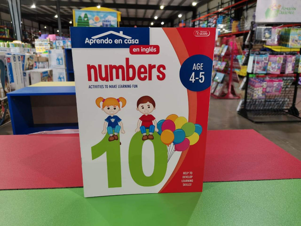 LIBROS NUMBERS 4-5 AGE