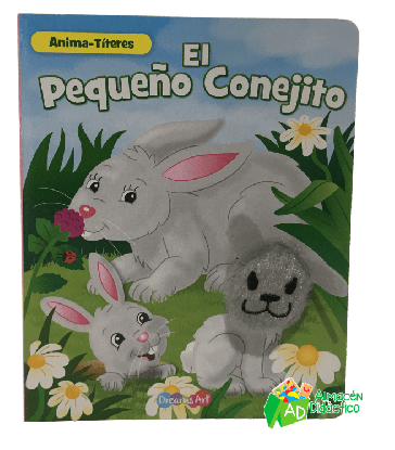 LIBRO EL PEQUEÑO CONEJITO - COLECCION ANIMA TITERES