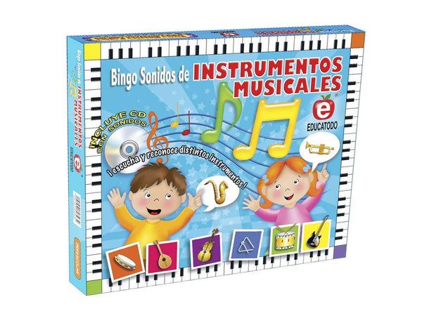 BINGO SONIDOS DE INSTRUMENTOS MUSICALES