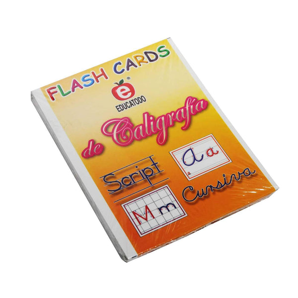 FLASH CARDS DE CALIGRAFIA