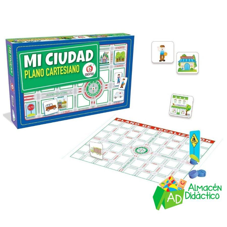 MI CIUDAD ( PLANO CARTESIANO )