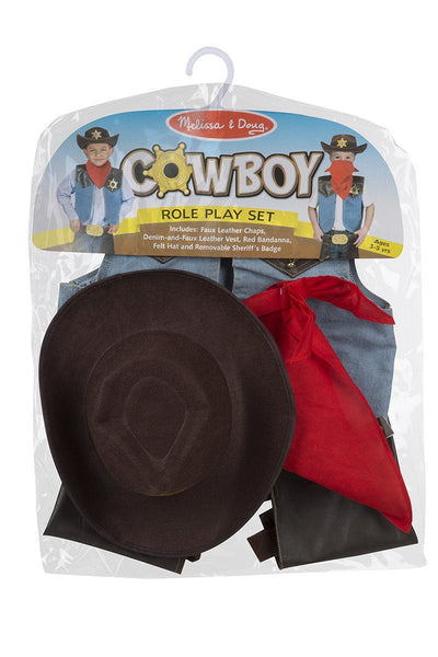 DISFRAZ DE VAQUERO - MELISSA & DOUG - COWBOY